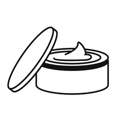 Cream Jar Icon / Clipart