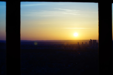 Pariser Sonnenuntergang