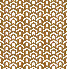 Seamless geometric pattern in style art deco.