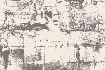 Naklejka na ściany i meble Cement Wall Texture, Abstract Background. Vector Illustration