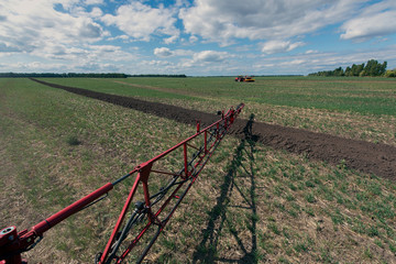 application of fertilizers