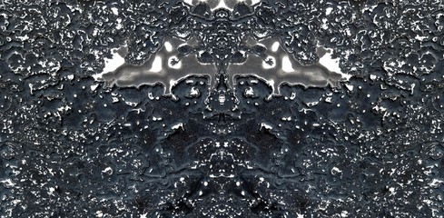 abstract symmetrical photograph of the deserts of Africa from the air, aerial view, abstract...