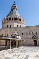 The Basilica of the Annunciation in Nazareth