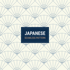 Traditional japanese seamless pattern