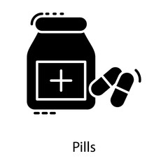 Medicine Jar Vector