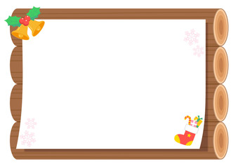 丸太メモクリスマス02