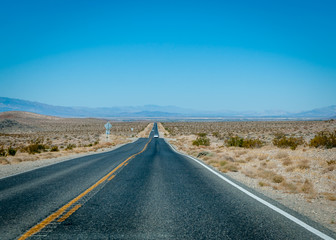 Panorama de la Vallée de la Mort en Californie