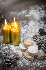 CHRISTMAS POLVORONES  TYPICAL  SPANISH