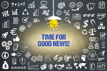 Time for good news! 