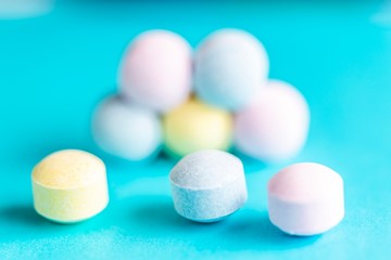 ビタミン剤のようなラムネ菓子