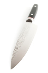 Japanese chef knife isolated on white
