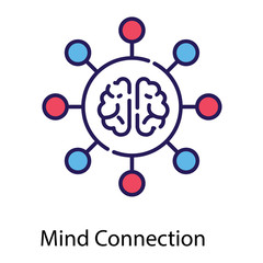 Mind Connection Vector