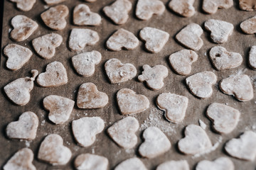  View on making ginger bread cookies for Christmas table   
