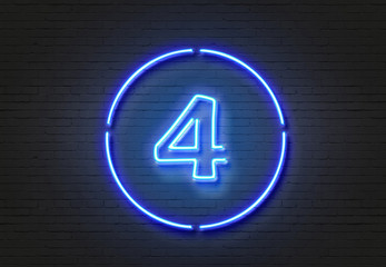 Numbers, neon signs, signs, signs