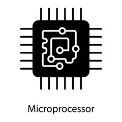  Computer Microchip Vector 