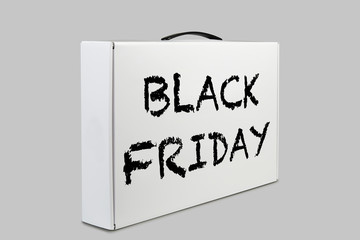Carton Package Box With Handle for Black friday.