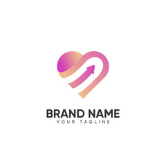 heartbeat, heart design logo