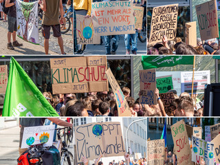 Collage Fridays for Future Demos	