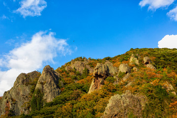 石見城跡　竜嵓山　ruin of castle