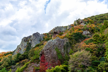 石見城跡　竜嵓山　ruin of castle