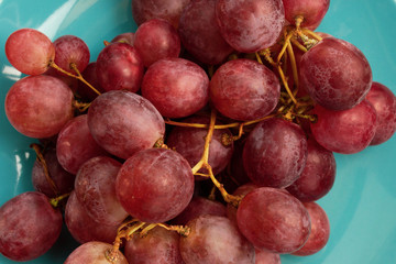 Red grape close-up