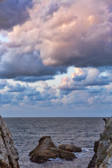 櫛島　空と海　Kushijima Sky and Sea