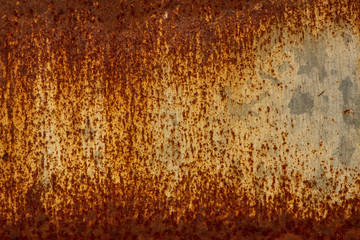 Steel colored rusty Stained metal wall texture pattern.