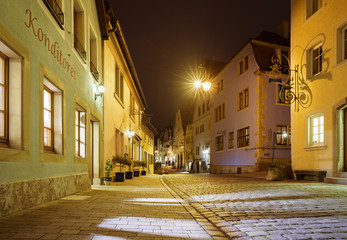 Rothenburg ob der Tauber, Bayern, Deutschland