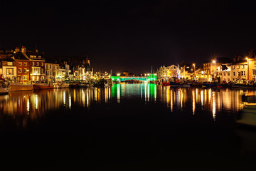 Weymouth Harbour at Night