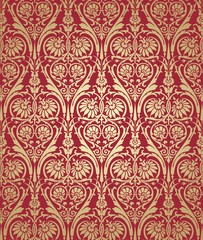 Paisley floral pattern , textile swatch , India	