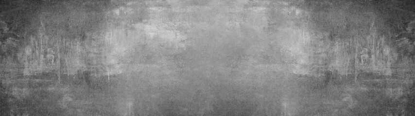 Grey  stone concrete texture background panorama banner long