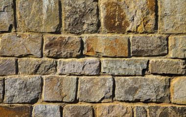 Steine Mauer Grau Braun Hintergrund Textur Struktur