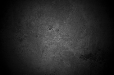 Old wall texture cement dark black gray  background abstract grey color design are light with white...