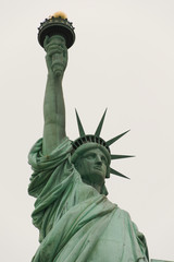 Fototapeta na wymiar Statue of Liberty, portrait