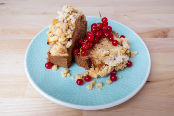 Apfelkuchen mir Johannesbeeren V