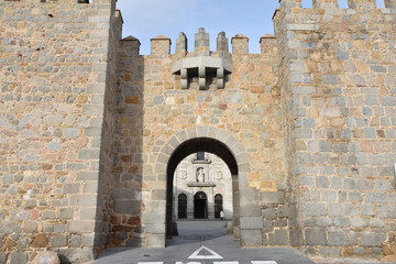 Porte des remparts d'Avila, Espagne