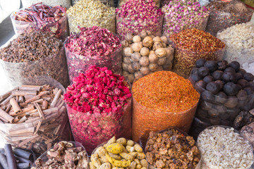 Dubai spices souq, spices variety