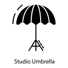  Studio Umbrella Vector 
