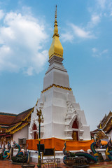 Naklejka premium Phra That Choeng Chom Worawihan, Thai art