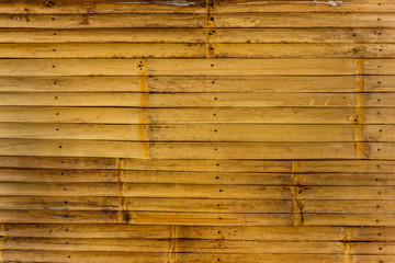 Bamboo surface chopped