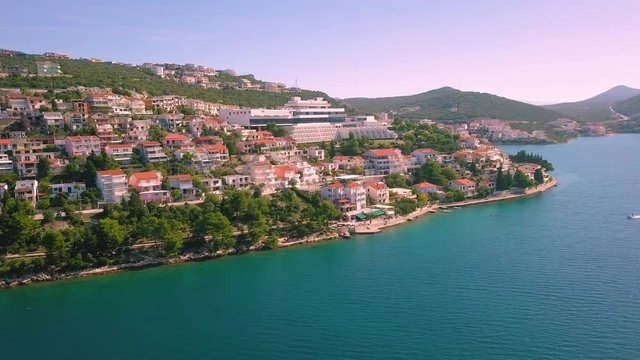 Neum, the only coastal city of Bosnia and Herzegovina. Balkans, Dalmatia.