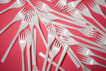 Disposable plastic cutlery