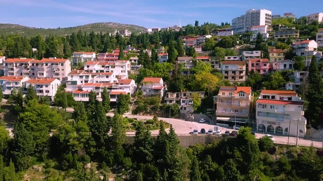 Neum, the only coastal city of Bosnia and Herzegovina. Balkans, Dalmatia.
