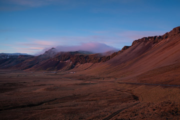 landscape Snaefellsnes Peninsula Iceland