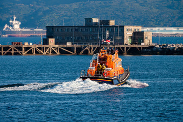 Lifeboat in Weymouth Dorset
