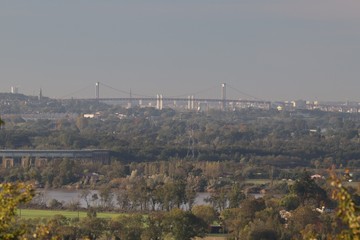 Panoramique Saint Andre de Cubzac ponts de Bordeaux 