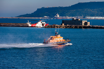Lifeboat in Weymouth Dorset