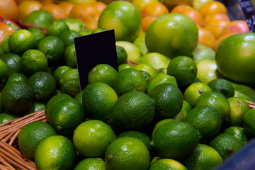 lime in the supermarket