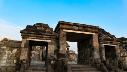 Obraz premium Candi Ratu Mboko in historic Indonesia