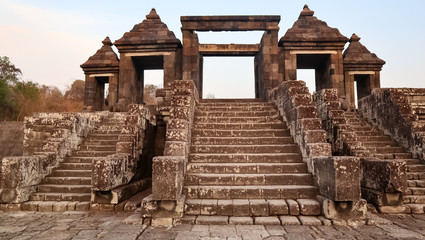 Naklejka premium historical temples in Indonesia